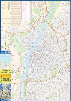 Florence & Italy Northeast Travel Reference Map Waterproof 1:5K / 1:600K - Wide World Maps & MORE!