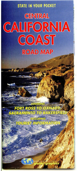 California Central Coast [Map] Global Graphics Inc; Global Graphics and Graphics, Global - Wide World Maps & MORE!