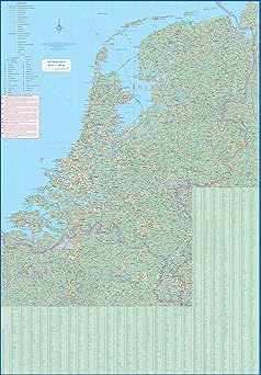 Amsterdam & Netherlands Travel Reference Map (Waterproof) 1:8,000/1:400,000 [Map] ITMB Publishing LTD - Wide World Maps & MORE!