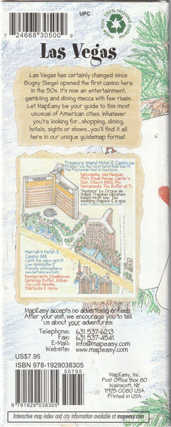 MapEasy's Guidemap to Las Vegas, NV MapEasy - Wide World Maps & MORE!