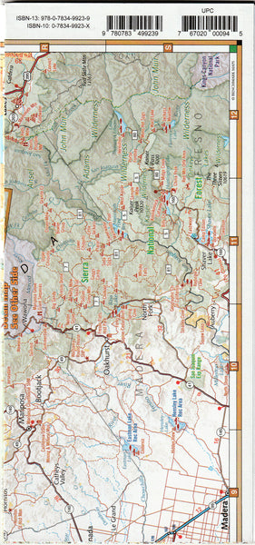 Northern California Recreation Map - Wide World Maps & MORE!