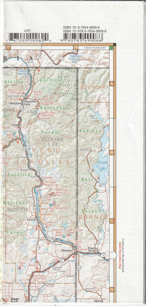 Washington Recreation Map (The Evergreen State) [Map] BM Maps - Wide World Maps & MORE!
