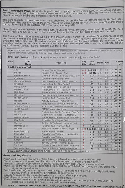 South Mountain Preserve: Hike, Horseback, Mountain Bike, Walk - Wide World Maps & MORE!