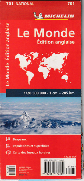 The World 1:28,500,000 - Wide World Maps & MORE!