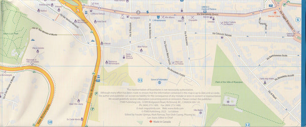 Florence & Italy Northeast Travel Reference Map Waterproof 1:5K / 1:600K - Wide World Maps & MORE!