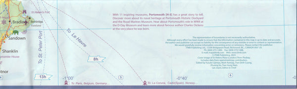 London & Southeast England Travel Reference Map - Wide World Maps & MORE!