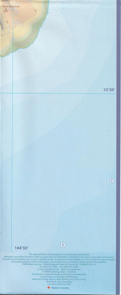 Guam & West Pacific Cruising Travel Reference Map 1:55K/1:12M - Wide World Maps & MORE!