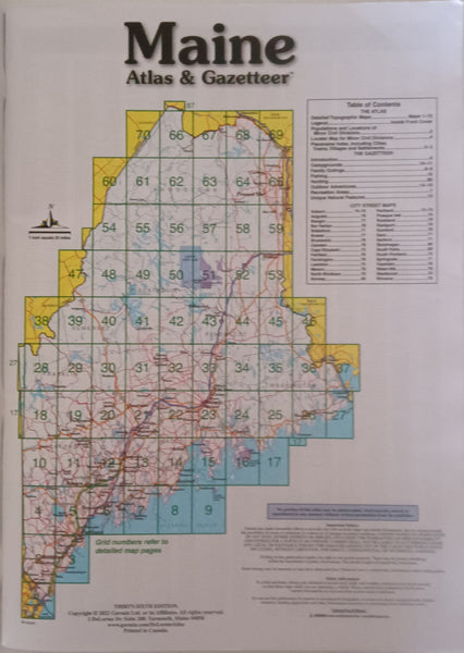 DeLorme Atlas & Gazetteer: Maine - Wide World Maps & MORE!
