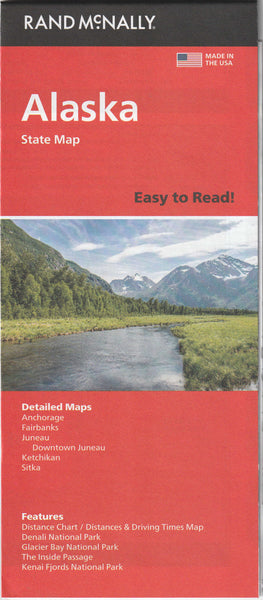 Easy To Read! Alaska State Map - Wide World Maps & MORE!