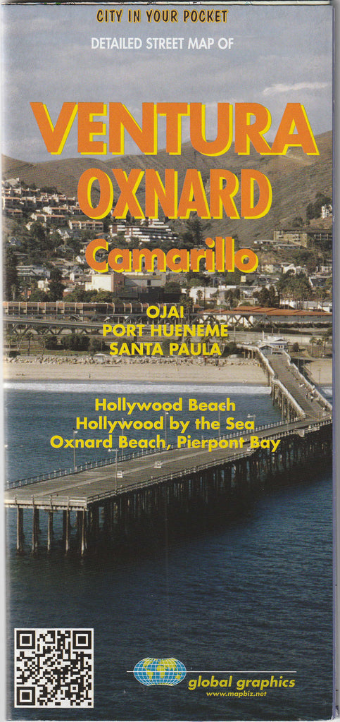 Detailed Street Map of Ventura / Oxnard / Camarillo / Ojai / Port Hueneme / Santa Paula (City in Your Pocket)