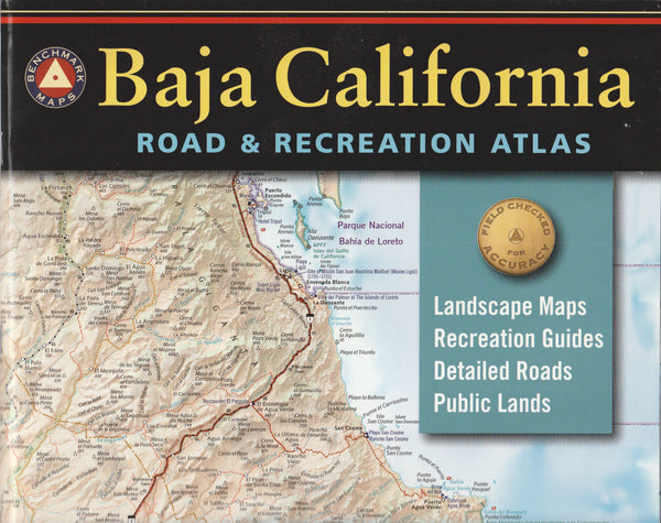 Baja California Road and Recreation Atlas - 1st Edition, 2021 - Wide World Maps & MORE!