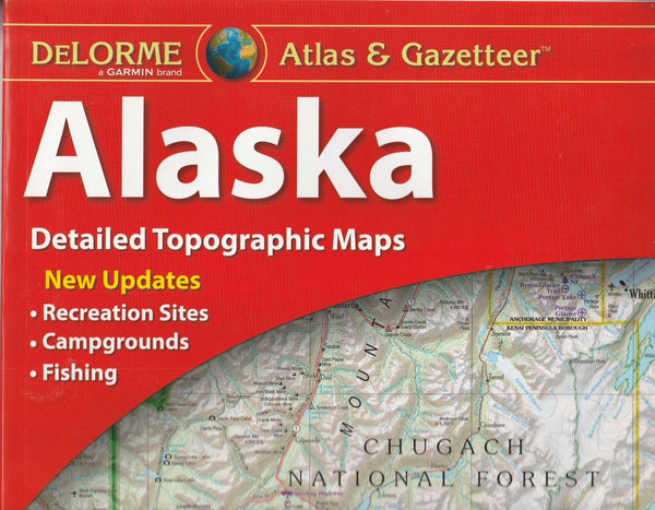 Alaska Detailed Topographic Maps (Atlas & Gazetteer) - Wide World Maps & MORE!