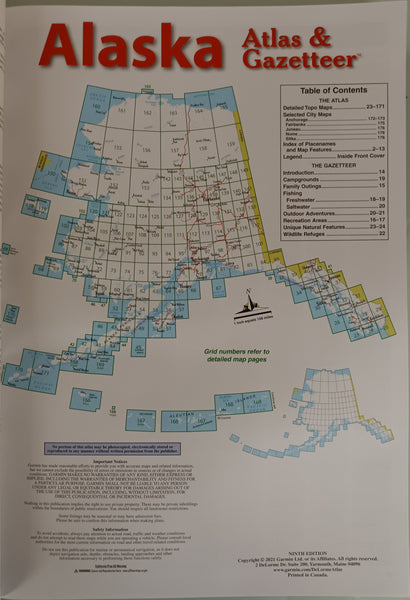 Alaska Detailed Topographic Maps (Atlas & Gazetteer) - Wide World Maps & MORE!