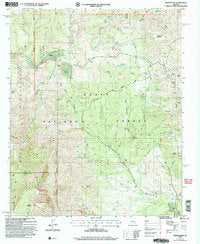 North Peak, Arizona (7.5'×7.5' Topographic Quadrangle) - Wide World Maps & MORE! - Map - Wide World Maps & MORE! - Wide World Maps & MORE!