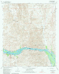 Picacho, California - Arizona (7.5'×7.5' Topographic Quadrangle) - Wide World Maps & MORE!