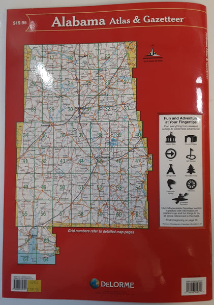 DeLorme® Alabama Atlas & Gazetteer - Wide World Maps & MORE! - Map - DeLorme - Wide World Maps & MORE!