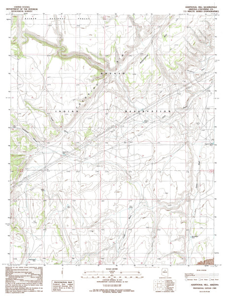 ADDITIONAL HILL, Arizona 7.5' - Wide World Maps & MORE!