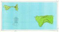 Topographic Map of the Manua Islands, American Samoa - Wide World Maps & MORE! - Map - United States Department of the Interior - Wide World Maps & MORE!