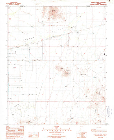 Forepaugh Peak, Arizona (7.5'×7.5' Topographic Quadrangle) - Wide World Maps & MORE!