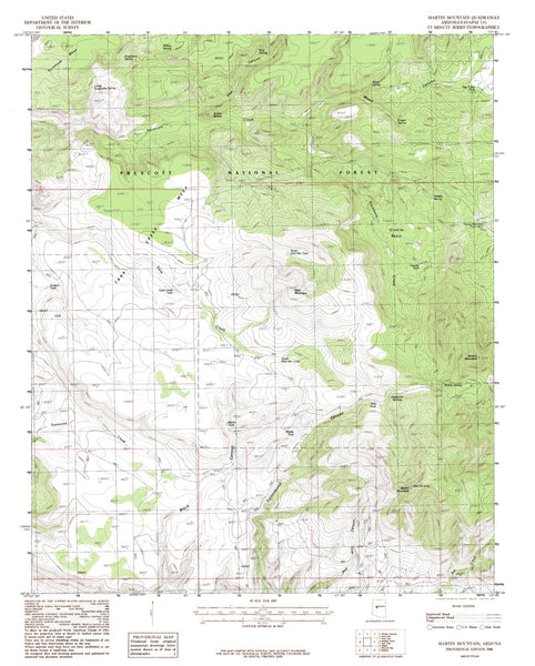 MARTIN MOUNTAIN, Arizona 7.5' - Wide World Maps & MORE! - Map - Wide World Maps & MORE! - Wide World Maps & MORE!