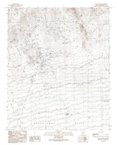 Vulture Mine, Arizona (7.5'×7.5' Topographic Quadrangle) - Wide World Maps & MORE!