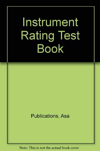 Instrument Rating Test Book - Wide World Maps & MORE!