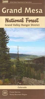 Grand Mesa National Forest Grand Valley Ranger District, Colorado - Wide World Maps & MORE! - Book - Wide World Maps & MORE! - Wide World Maps & MORE!