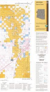 Davis Dam Surface Management Status 1:100,000-Scale Topographic Map (Arizona 60'×30' Quadrangle) - Wide World Maps & MORE! - Map - United States Department of the Interior - Wide World Maps & MORE!