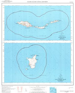 Channel Islands National Monument, California with Contours - Wide World Maps & MORE! - Book - Wide World Maps & MORE! - Wide World Maps & MORE!