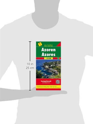 Azores (English, Spanish, French, Italian and German Edition) - Wide World Maps & MORE! - Book - Wide World Maps & MORE! - Wide World Maps & MORE!