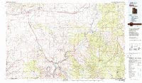 1:100 000-scale metric topographic map of Moab, Utah--Colorado, 1983 : 30 x 60 minute series (topographic) (SuDoc I 53.11/4:38109-E 1-TM-100/985) [Unknown Binding] - Wide World Maps & MORE!