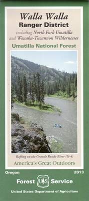 Umatilla National Forest - Walla Walla Ranger District - Wide World Maps & MORE! - Book - Wide World Maps & MORE! - Wide World Maps & MORE!