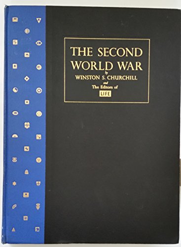THE SECOND WORLD WAR by WINSTON S. CHURCHILL and The Editors of LIFE Vol 1 and 2 in a slipcase. With a 33 rpm album inside (Volumes 1 and 2. Slip Cover and 33 rpm album.) - Wide World Maps & MORE!