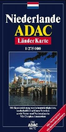 Niederlande, ADAC Karte 1:300 000: Eine ADAC Karte, schnell und sicher ans Ziel (German Edition) - Wide World Maps & MORE! - Book - Wide World Maps & MORE! - Wide World Maps & MORE!