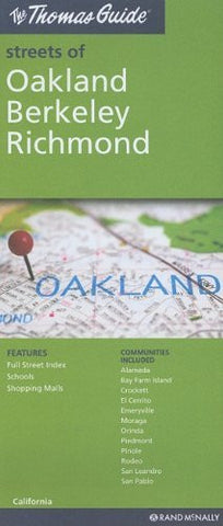 The Thomas Guide Streets of Oakland/Berkeley/Richmond, California - Wide World Maps & MORE! - Book - Wide World Maps & MORE! - Wide World Maps & MORE!