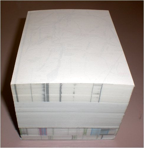 Map Note Block - Wide World Maps & MORE! - Office Product - Yellow1 - Wide World Maps & MORE!