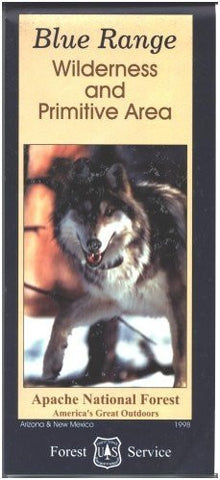 Blue Range Wilderness and Primitive Area Folded Map - Wide World Maps & MORE! - Map - United States Department of Agriculture - Wide World Maps & MORE!