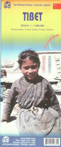 Tibet Travel Reference Map 1:1,680,000 - Wide World Maps & MORE! - Book - Wide World Maps & MORE! - Wide World Maps & MORE!