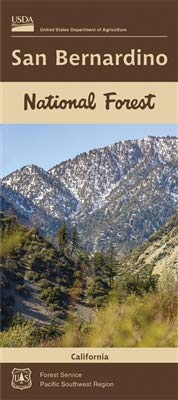 San Bernardino National Forest, California - Wide World Maps & MORE! - Map - United States Department of Agriculture - Wide World Maps & MORE!