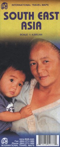 Southeast Asia 1:4M Travel Map 2014 (International Travel Maps) - Wide World Maps & MORE! - Map - ITMB Publishing, Ltd. - Wide World Maps & MORE!