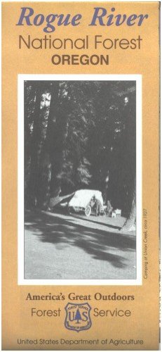 Map: Rogue River National Forest - Wide World Maps & MORE! - Book - Wide World Maps & MORE! - Wide World Maps & MORE!
