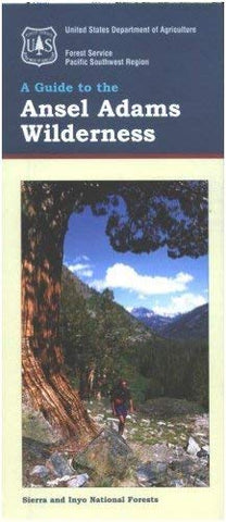 A Guide to the Ansel Adams Wilderness - Wide World Maps & MORE! - Map - United States Department of Agriculture - Wide World Maps & MORE!