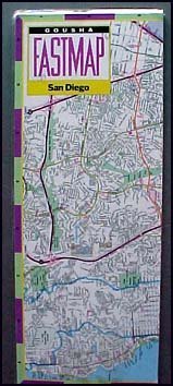 Gousha Fastmap San Diego - Wide World Maps & MORE! - Book - Wide World Maps & MORE! - Wide World Maps & MORE!