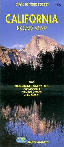 California Road Map - Wide World Maps & MORE! - Book - Global Graphics - Wide World Maps & MORE!