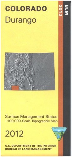 Map: Durango Surface Management - Wide World Maps & MORE! - Book - Wide World Maps & MORE! - Wide World Maps & MORE!