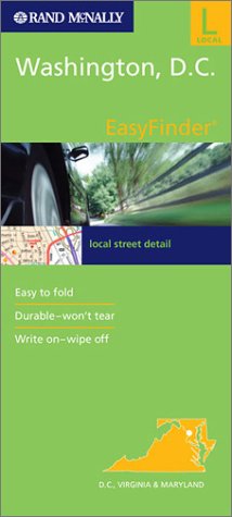 EasyFinder Washington, DC [Collectible - Very Good] - Wide World Maps & MORE! - Map - Rand McNally & Company - Wide World Maps & MORE!