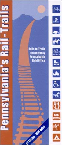 Pennsylvania's Rail-Trails - Wide World Maps & MORE! - Book - Brand: Rails-to-Trails Conservancy - Wide World Maps & MORE!
