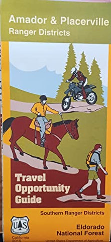 Amador and Placerville Districts of Eldorado Forest Travel Opportunity Guide - Wide World Maps & MORE!