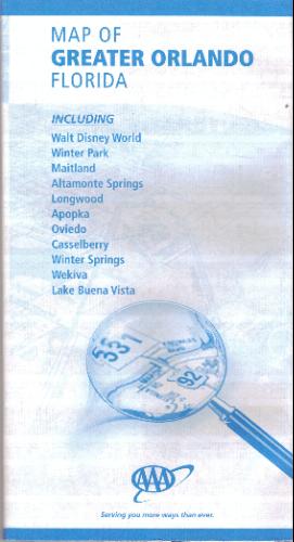 Orlando City Map: Greater - Wide World Maps & MORE! - Book - Wide World Maps & MORE! - Wide World Maps & MORE!