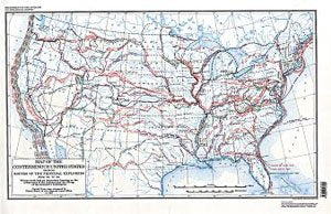 ROUTES OF PRINCIPAL EXPLORERS IN THE U.S. 1501-1844 - Wide World Maps & MORE! - Book - Wide World Maps & MORE! - Wide World Maps & MORE!